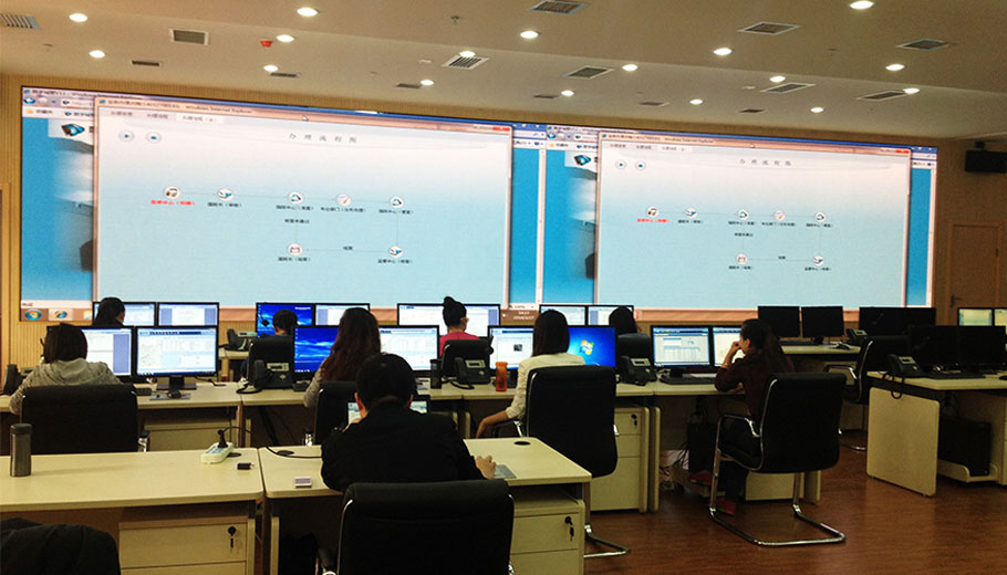 Beilin District Government Hall Indoor LED Display System