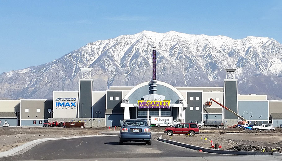 Creative Outdoor LED Mesh Display Solution in Salt Lake City