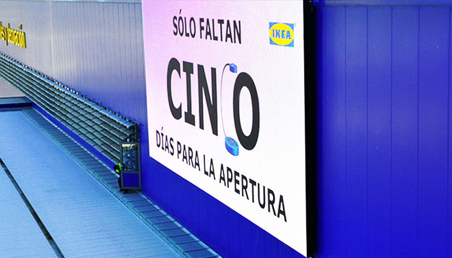 Spain lKEA Outdoor Commercial LED Display System