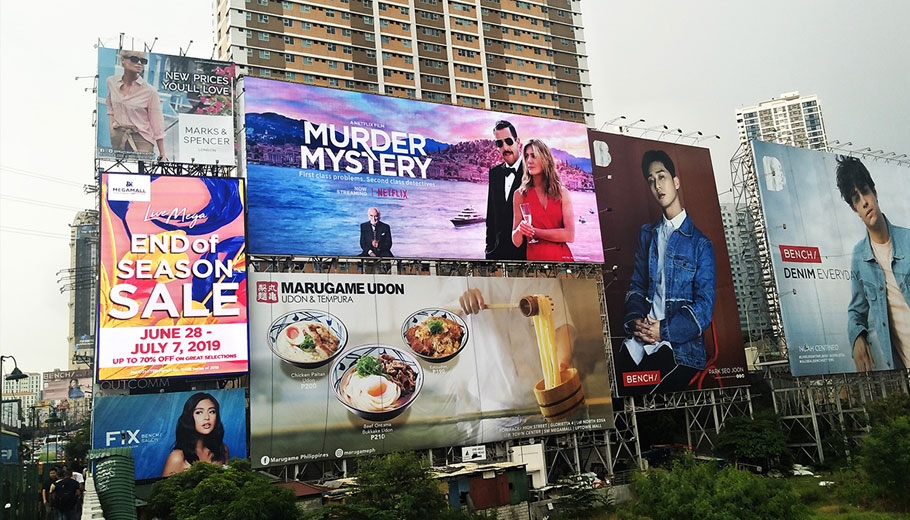 Philippine Outdoor Advertising LED Display System