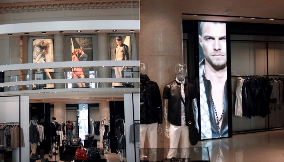 Armani Boutique Commercial LED Display in San Francisco