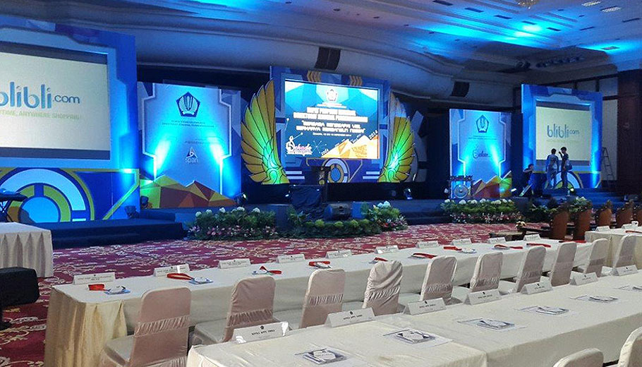 Indonesian Finance Bureau Conference Room LED Display System