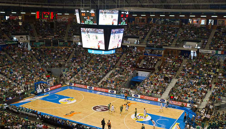 Malaga Stadium Funnel-shaped Sport LED Display System