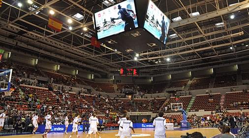 Zaragoza Stadium Funnel-shaped Sport LED Display